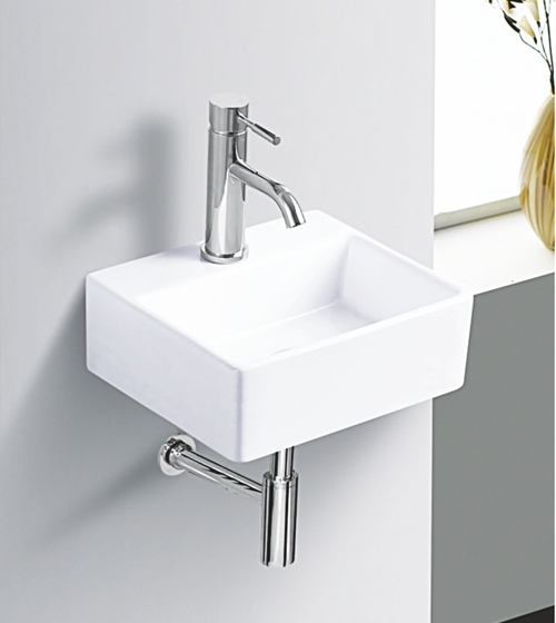 Ceramic Table/Wall-Mounted Wash Basin – Aquant India