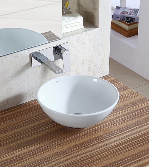 Ceramic Table-Mounted Wash Basin – Aquant India