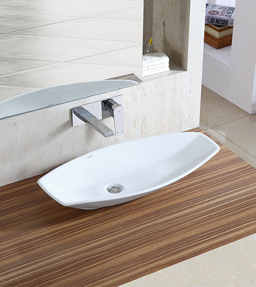 Ceramic Table-Mounted Wash Basin – Aquant India