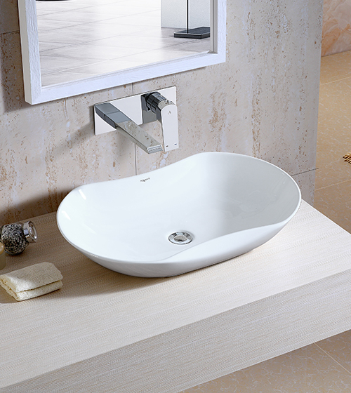 Ceramic Table-Mounted Wash Basin – Aquant India