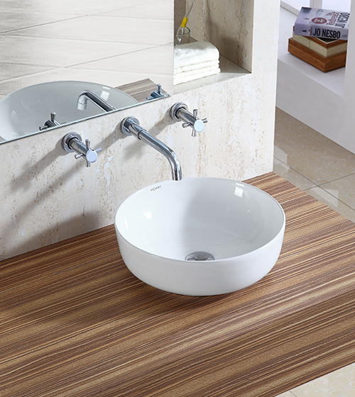 Ceramic Table-Mounted Wash Basin – Aquant India