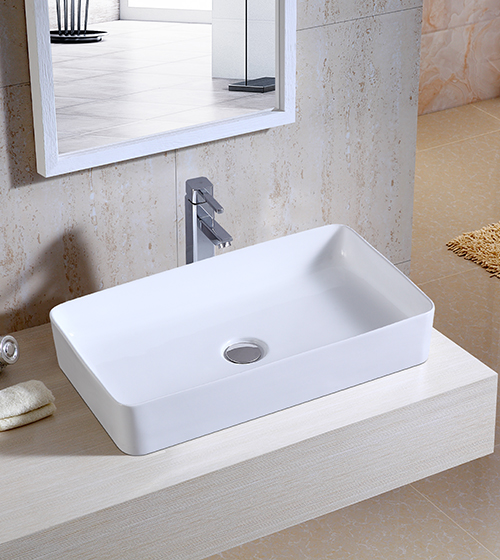 Ceramic Table-Mounted Wash Basin – Aquant India