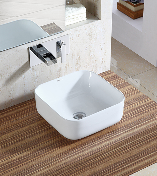 Ceramic Table-Mounted Wash Basin – Aquant India