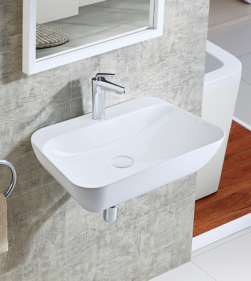 Ceramic Table/Wall-Mounted Wash Basin – Aquant India