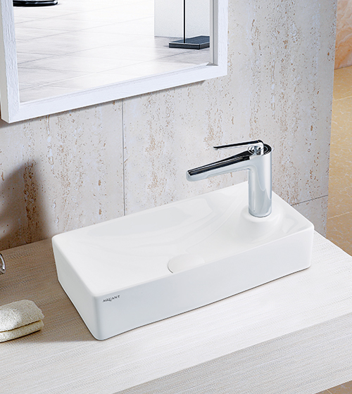 Ceramic Table/Wall-Mounted Wash Basin – Aquant India