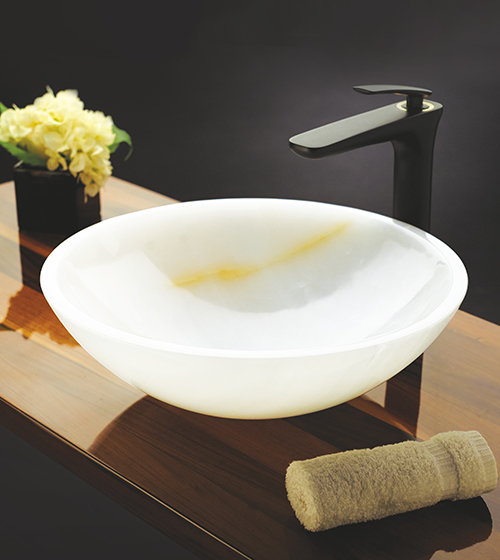 Circa Bianca - White Onyx Basin – Aquant India