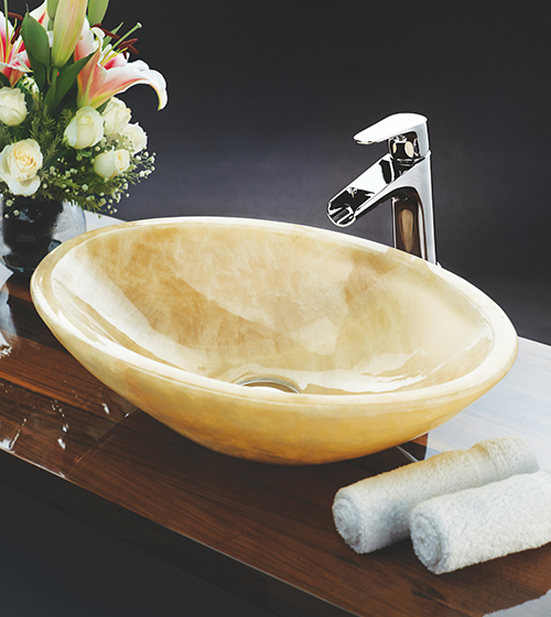 Elte Gold - Honey Onyx Basin – Aquant India
