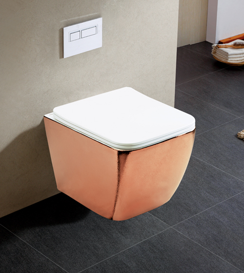 Rimless Wall-Hung Toilet with Slim UF Seat Cover – Aquant India