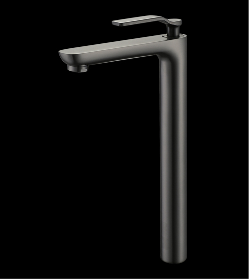 Basin Tall Pillar Tap (Graphite Grey) – Aquant India