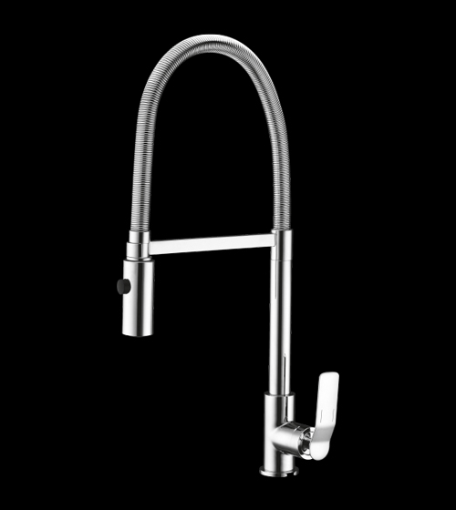 Brass Flexible Sink Mixer (Table-Mounted) – Aquant India