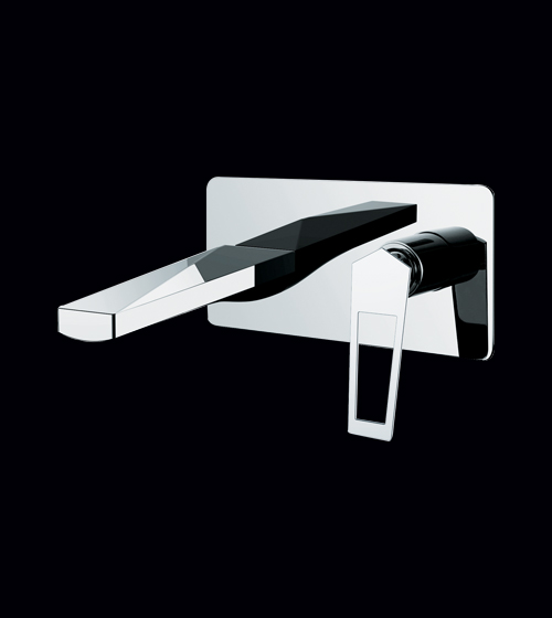 Basin Mixer - Wall-Mounted (Crystal Series) – Aquant India