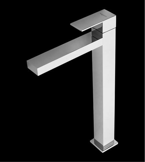 Basin Tall Pillar Tap (Cube Series) – Aquant India