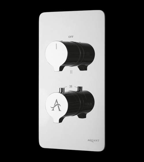 3-Outlet Thermostatic Diverter – Aquant India