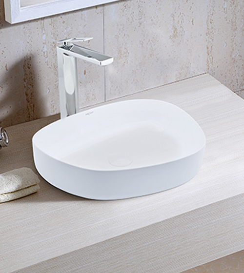 Ceramic Table-Mounted Wash Basin – Aquant India