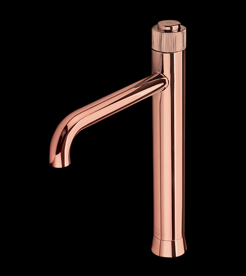 Click-Select™ - Tall Basin Mixer (Rose Gold) – Aquant India